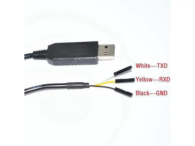 Alt view image 4 of 6 - FTDI FT232RL RS232 USB TO 3PIN 3 WAY DUPONT JUMPER DEBUG DOWNLOAD CABLE FOR RASPBERRY PI WITH PINOUT GND TXD RXD 5M Length