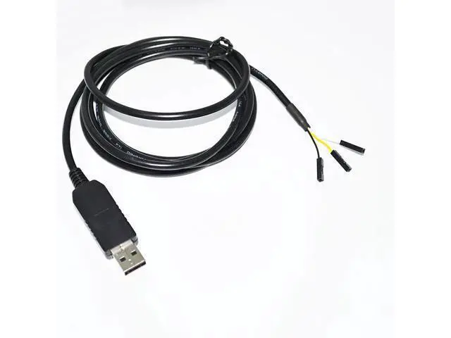 Alt view image 2 of 6 - FTDI FT232RL RS232 USB TO 3PIN 3 WAY DUPONT JUMPER DEBUG DOWNLOAD CABLE FOR RASPBERRY PI WITH PINOUT GND TXD RXD 5M Length