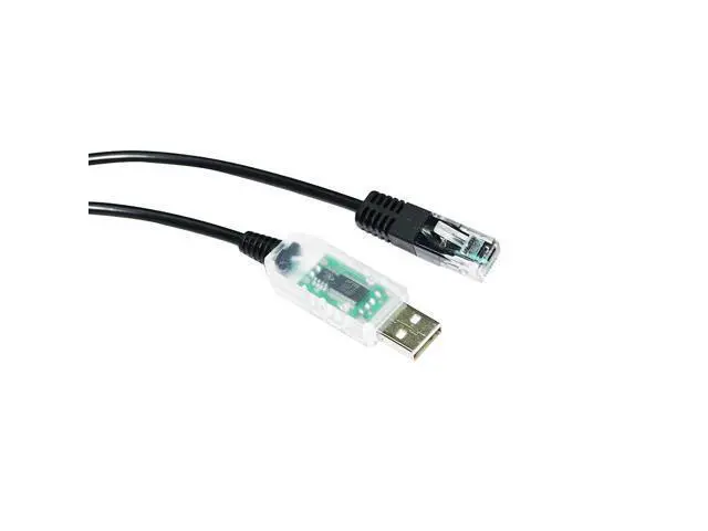Alt view image 5 of 6 - FTDI FT232RL CHIP USB TO RJ45 RS485 CONVERTER SERIAL HOST COMMUNICATION CABLE FOR SUNSYNK SUN HYBRID SOLAR MPPT INVERTER TO PC (Transparent USB Case) 0.8M Length(1.8M Length)