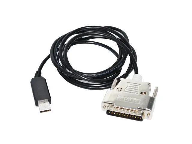 Main image of FTDI FT232RL USB RS232 TO DB25 25P MALE ADAPTER COMMUNICATION CABLE DATA KABLE FOR DIRUI C100 URINE ANALYZER 3M Length