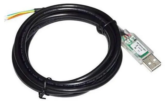 Main image of INDUSTRIAL FTDI FT232RQ CHIP USB TO RS485 CONVERTER 6 CORE WIRE END CABLE COMPATIBLE USB-RS485-WE-1800-BT GND DATA A+ B- 120R (1.8M Length)