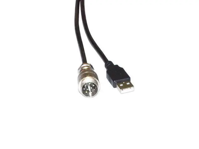 Alt view image 5 of 6 - USB 2.0 TO 9 DIN MALE ADAPTER CONNECTION DIN-USB CABLE FOR THRUSTMASTER TH8A GEAR TSSH TSSH+ MOD+ HANDBRAKE PC CONTROLLER KABLE 0.2M Length(1.0M Length)