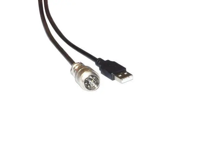 Alt view image 6 of 6 - USB 2.0 TO 9 DIN MALE ADAPTER CONNECTION DIN-USB CABLE FOR THRUSTMASTER TH8A GEAR TSSH TSSH+ MOD+ HANDBRAKE PC CONTROLLER KABLE 0.2M Length(1.0M Length)