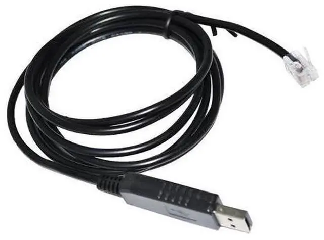 Main image of FTDI FT232RL USB TO RJ11 RJ12 ADAPTER RS232/RS485 CONVERTER SERIAL COMMUNICATION CABLE FOR NORD DRIVE / FREQUENCY INVERTER TO PC (RS232 Signal) 0.8M Length(1.8M Length)