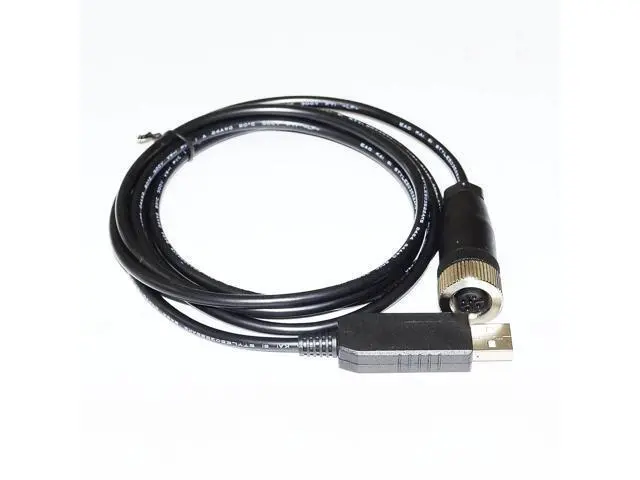 Alt view image 2 of 6 - FTDI CHIP USB TO M12 5P FEMALE RS232 CONVERTER SERIAL COMMUNICATION CABLE FOR SMC ITV1000 ITV2000 ITV3000 SERIES E/P REGULATOR 1.8M Length(1.8M Length)