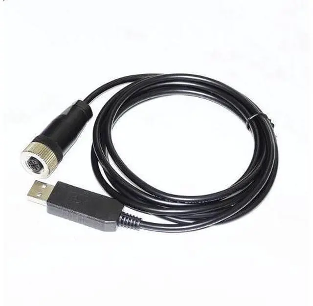 Main image of FTDI CHIP USB TO M12 5P FEMALE RS232 CONVERTER SERIAL COMMUNICATION CABLE FOR SMC ITV1000 ITV2000 ITV3000 SERIES E/P REGULATOR 1.8M Length(1.8M Length)
