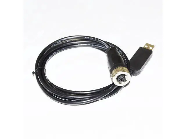 Alt view image 3 of 6 - FTDI CHIP USB TO M12 5P FEMALE RS232 CONVERTER SERIAL COMMUNICATION CABLE FOR SMC ITV1000 ITV2000 ITV3000 SERIES E/P REGULATOR 1.8M Length(1.8M Length)