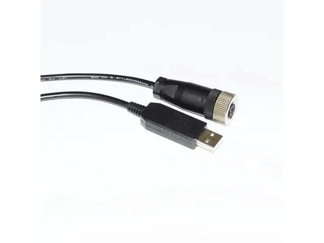Alt view image 4 of 6 - FTDI CHIP USB TO M12 5P FEMALE RS232 CONVERTER SERIAL COMMUNICATION CABLE FOR SMC ITV1000 ITV2000 ITV3000 SERIES E/P REGULATOR 1.8M Length(1.8M Length)