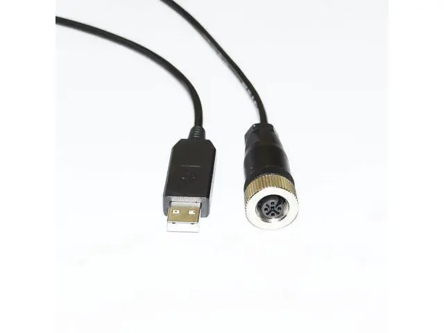 Alt view image 5 of 6 - FTDI CHIP USB TO M12 5P FEMALE RS232 CONVERTER SERIAL COMMUNICATION CABLE FOR SMC ITV1000 ITV2000 ITV3000 SERIES E/P REGULATOR 1.8M Length(1.8M Length)