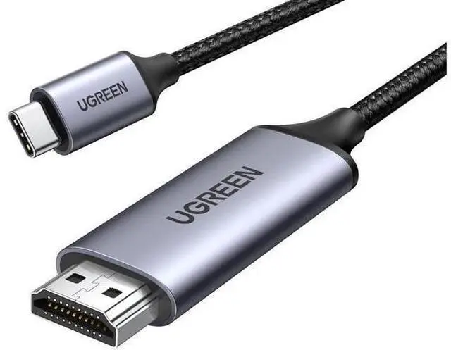 Main image of 10FT UGREEN USB-C to HDMI Cable 4K@60Hz, Thunderbolt 3/4 Compatible Type-C to HDMI Cord for iPhone 17 Pro Max MacBook iPad XPS Galaxy S25 Steam Deck