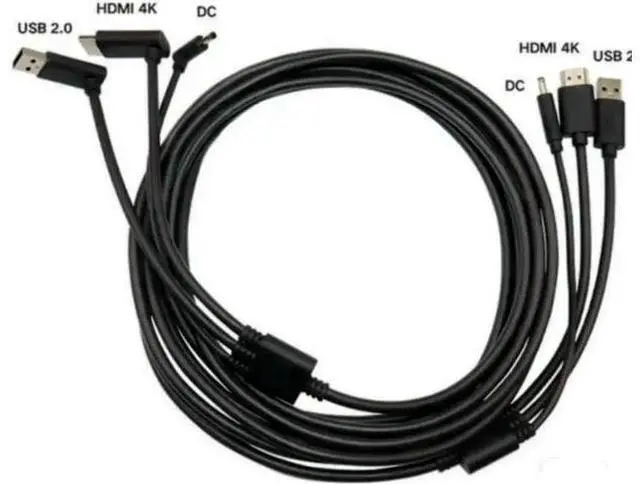 Main image of 5M 3-in-1 Replacement Cable for HTC Vive, HDMI+USB+DC Power VR Gaming Cord, 16FT HTC Vive Accessories Cable for Linkbox & Headset