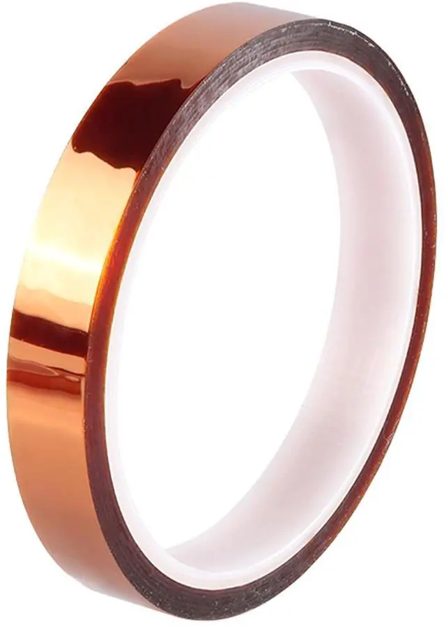 Main image of High-Temperature Polyimide Tape with Silicone Adhesive - 1/8'', 1/4'', 1/2'', 1'' Multi-Size Bundle for Masking, Soldering, Electronics