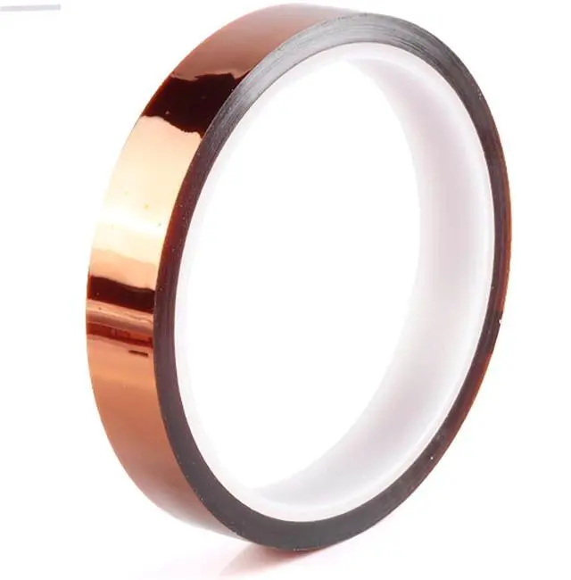 Main image of High-Temperature Polyimide Tape with Silicone Adhesive - 1/8'', 1/4'', 1/2'', 1'' Multi-Size Bundle for Masking, Soldering, Electronics