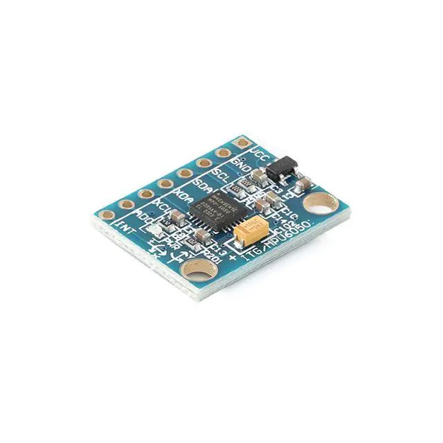 Alt view image 2 of 5 - 3 Pcs MPU-6050 9-Axis Motion Sensor, 3 Axis Gyroscope & 3 Axis Accelerometer, I2C/SPI Interface 16-bit ADCs Embedded DMP Temperature Sensor DC 3-5V