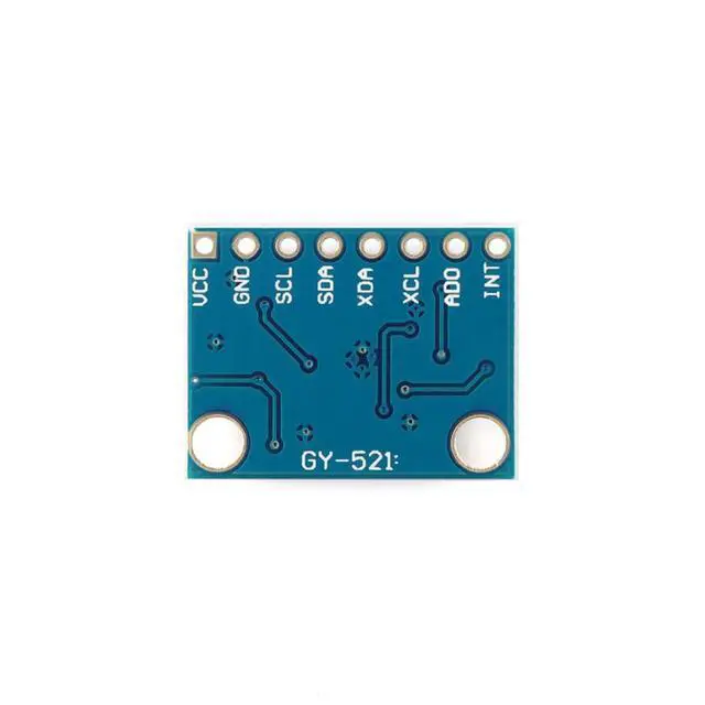 Alt view image 5 of 5 - 3 Pcs MPU-6050 9-Axis Motion Sensor, 3 Axis Gyroscope & 3 Axis Accelerometer, I2C/SPI Interface 16-bit ADCs Embedded DMP Temperature Sensor DC 3-5V