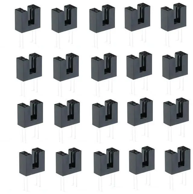 Main image of 20pcs Transmission Type Photoelectric Switch Optical Interrupter Sensor Opto Photo Interrupter Slot Optocoupler