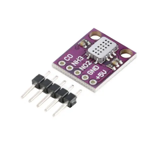 Alt view image 3 of 5 - MICS-6814 Gas Sensor Module Air Quality Detection Sensor Carbon Monoxide CO Nitrogen Dioxide NO2 Ammonia NH3 Gas Detector Module for Arduino