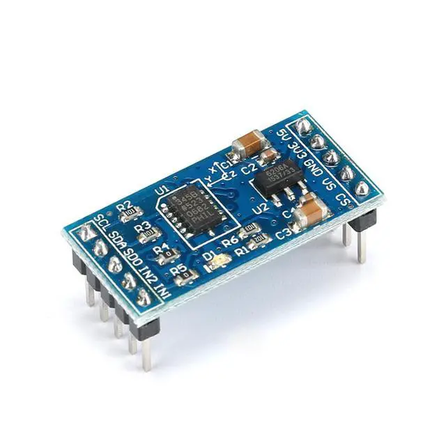 Alt view image 2 of 5 - 3 Pack Digital Accelerometer ADXL345, 3-Axis Low Power I2C SPI 5V/3.3V Input, Detection 16g Range