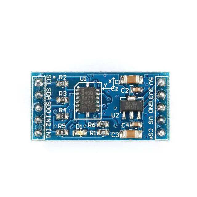 Alt view image 4 of 5 - 3 Pack Digital Accelerometer ADXL345, 3-Axis Low Power I2C SPI 5V/3.3V Input, Detection 16g Range