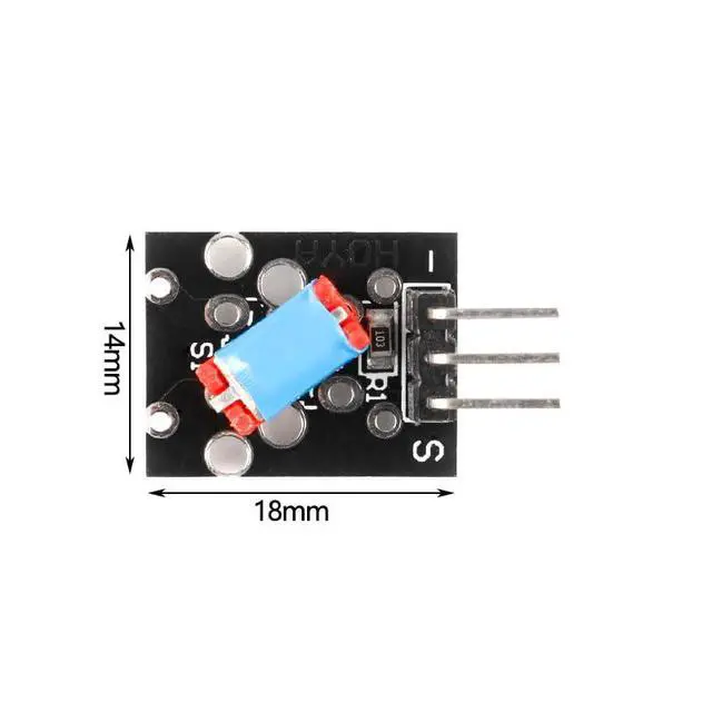 Alt view image 6 of 6 - 5Pcs KY-020 Tilt Switch Sensor Module Tilt Angle Switch Module Vibration Switch Sensor Module