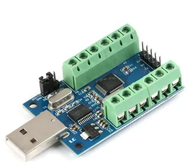 Main image of 10-Channel ADC Data Acquisition Module 12Bit AD Sampling Module STM32F103C6T6 Analog Digital USB Interface STM32 UART Communication Analog Digital Module