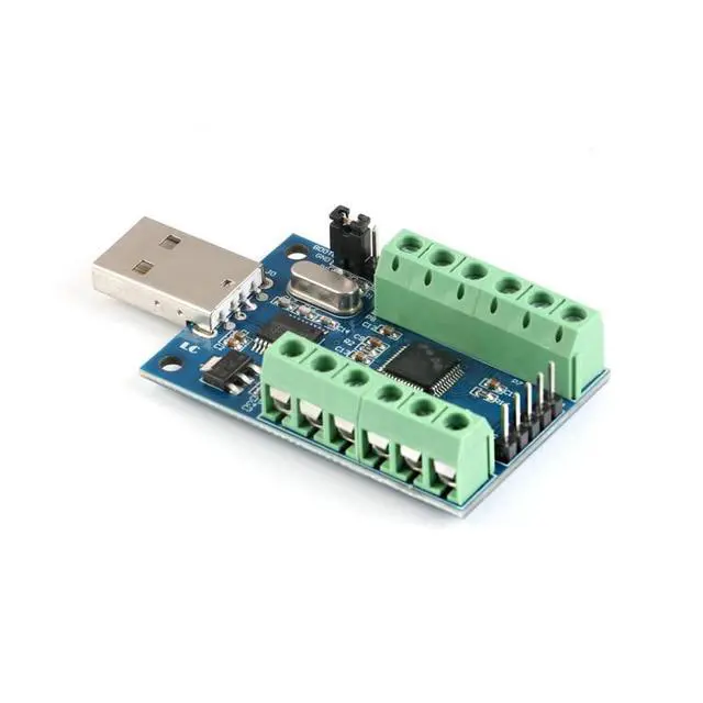 Alt view image 2 of 6 - 10-Channel ADC Data Acquisition Module 12Bit AD Sampling Module STM32F103C6T6 Analog Digital USB Interface STM32 UART Communication Analog Digital Module