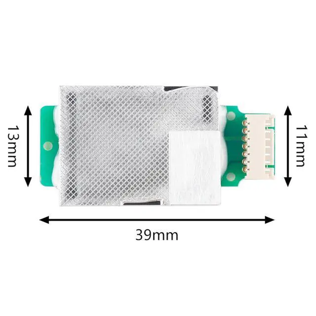 Alt view image 2 of 6 - MH-Z19E Infrared Carbon Dioxide Sensor Air Quality Monitoring CO2 Concentration Detection Sensor Module 4.55.0VDC 400-10000ppm CO2 Gas Sensor with Terminals Cable Pin Type