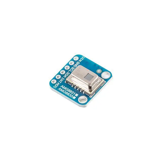 Alt view image 2 of 4 - AMG8833 8 * 8 IR Thermal Imager Sensor Module Infrared Thermal Camera Sensor Detector 0~80 8x8 Infrared Camera Module Array Board IIC I2C 3-5V for Arduino Raspberry Pi