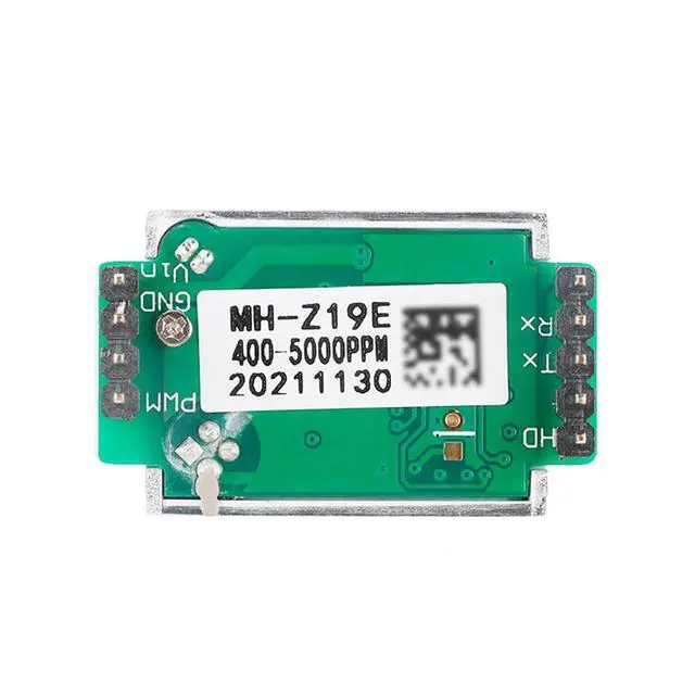 Alt view image 4 of 6 - MH-Z19E Infrared Carbon Dioxide Sensor Air Quality Monitoring CO2 Concentration Detection Sensor Module 4.55.0VDC 400-10000ppm CO2 Gas Sensor with Terminals Cable Pin Type
