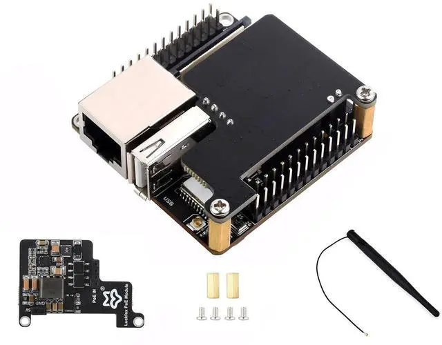 Main image of Luckfox Pico Ultra Micro W PoE Kit RV1106 Linux Development Board,Integrates ARM Cortex-A7/RISC-V MCU/NPU/ISP Processors,Onboard WiFi 6 and Bluetooth Module,Reserved PoE Module Header