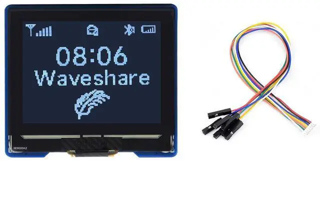 Main image of 1.32inch OLED Display Module, 128x96 Pixels 16 Gray Scale OLED Display,Compatible with Raspberry Pi/Arduino/STM32,SPI/I2C Interface,SSD1327 Driver