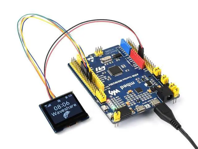 Alt view image 7 of 7 - 1.32inch OLED Display Module, 128x96 Pixels 16 Gray Scale OLED Display,Compatible with Raspberry Pi/Arduino/STM32,SPI/I2C Interface,SSD1327 Driver
