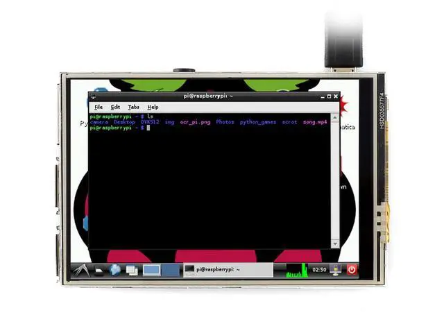 Alt view image 3 of 7 - 3.5 inch TFT Touch Screen (C) 480x320 Hardware Resolution LCD Display HDMI Module for Raspberry Pi 3/2/1 Model B B+ A+ Zero W, 125MHz High-Speed SPI (Refresh Rate up to 50Hz)