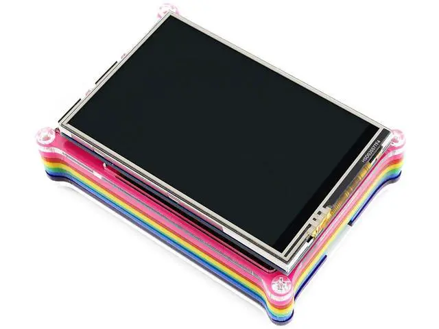 Alt view image 4 of 7 - 3.5 inch TFT Touch Screen (C) 480x320 Hardware Resolution LCD Display HDMI Module for Raspberry Pi 3/2/1 Model B B+ A+ Zero W, 125MHz High-Speed SPI (Refresh Rate up to 50Hz)