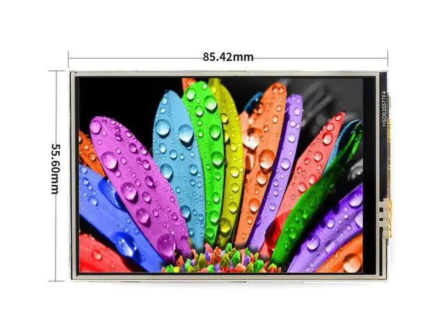 Alt view image 7 of 7 - 3.5 inch TFT Touch Screen (C) 480x320 Hardware Resolution LCD Display HDMI Module for Raspberry Pi 3/2/1 Model B B+ A+ Zero W, 125MHz High-Speed SPI (Refresh Rate up to 50Hz)