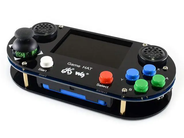 Alt view image 3 of 7 - Game HAT for Raspberry Pi 3B+/3B/2B/B+/A+/Zero/Zero W Portable Game Console Gameboy 3.5inch IPS Screen with Gamepad Joystick