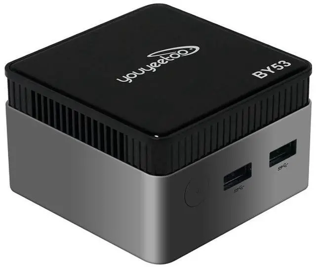 Alt view image 4 of 7 - BY53 Windows 11 Mini Pc, Intel N150(up to 3.6GHz),LPDDR5 12GB RAM, M.2 2242 SSD(Up to 1TB), with HDMI2.0 4K Output, WiFi/BT, Supports One-Click Boot (12GB RAM,256GB SSD)