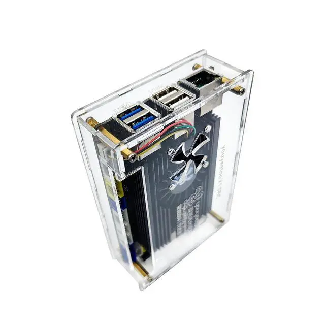 Alt view image 5 of 5 - Customized Acrylic Case for X1 DIY X86 SBC