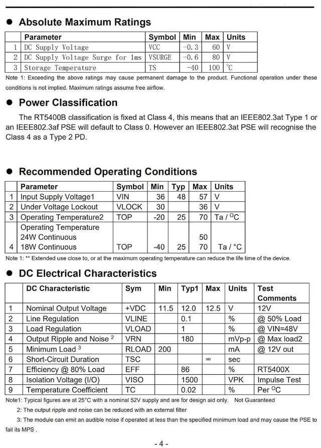 Alt view image 4 of 7 - BPI-RT5400 POE Module 30W POE PD Module (Isolation Model), for BPI-F2P, BPI-F3,BPI-WiFi 6 Router
