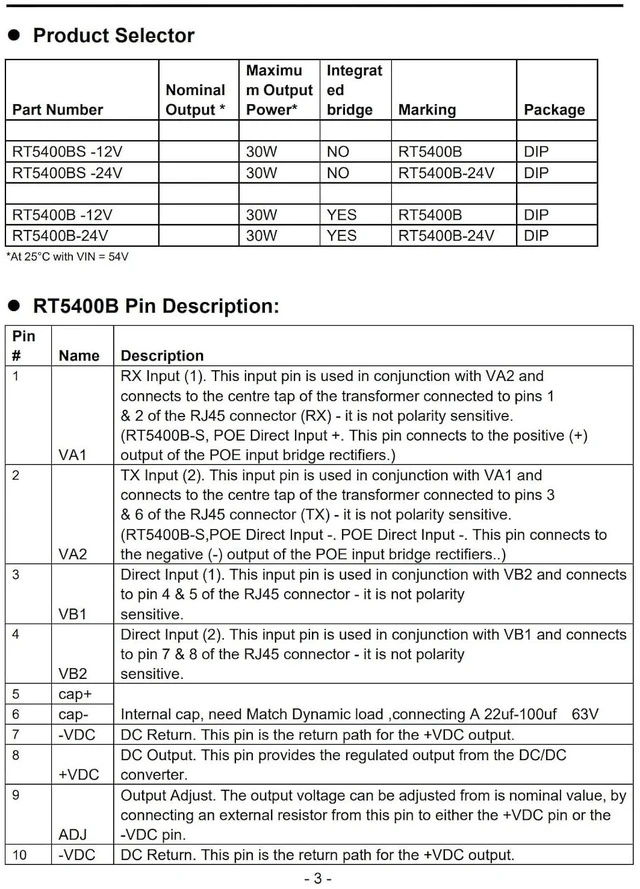 Alt view image 5 of 7 - BPI-RT5400 POE Module 30W POE PD Module (Isolation Model), for BPI-F2P, BPI-F3,BPI-WiFi 6 Router