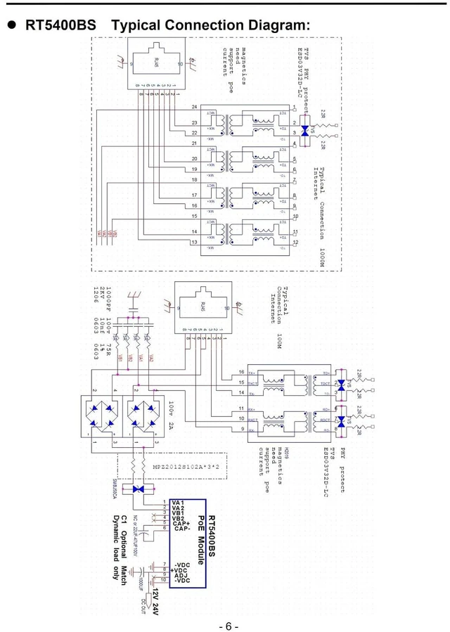 Alt view image 7 of 7 - BPI-RT5400 POE Module 30W POE PD Module (Isolation Model), for BPI-F2P, BPI-F3,BPI-WiFi 6 Router