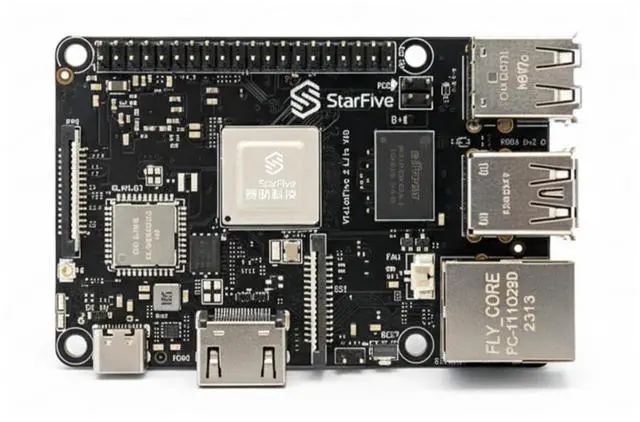 Main image of StarFive VisionFive 2 Lite RISC-V JH7110S SOC Single Board Computer AIoT Smart Home Development Boards Supports OpenWrt CasaOS (4GB with WiFi,VisionFive 2 Lite)