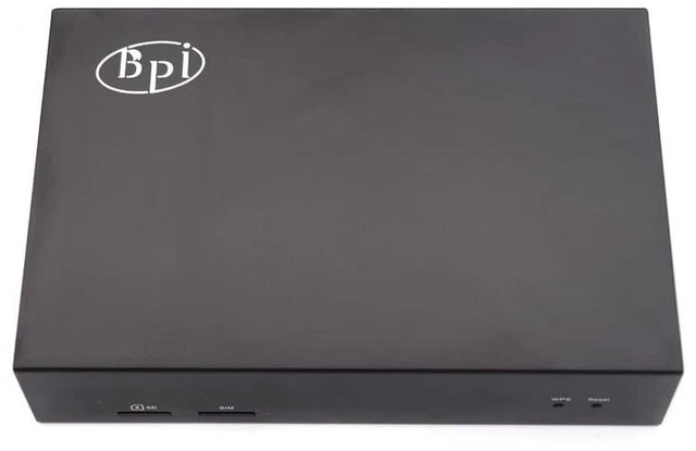 Alt view image 2 of 7 - Banana Pi BPI-R3 Metal Case, Iron,350g, SMA Hole, BPI-R3 Router Development Board case