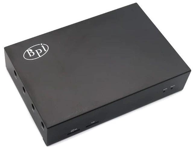 Alt view image 4 of 7 - Banana Pi BPI-R3 Metal Case, Iron,350g, SMA Hole, BPI-R3 Router Development Board case