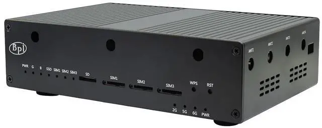 Main image of Banana Pi Metal housing for BPI-R4 POE (only applies to the POE Version of R4)