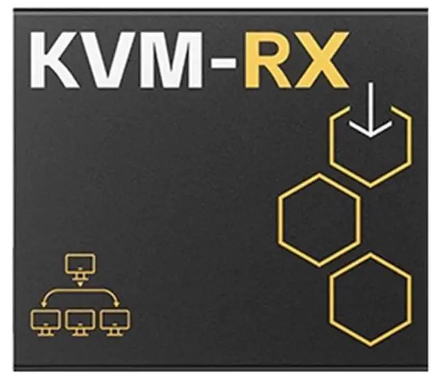 Main image of HD-MI KVM Extender Over Cat5e/Cat6, 1 Transmitter to Multiple Receivers, USB Keyboard Mouse Control, IR Remote, 150m Transmission Distance,Support HDMI 1.4b HDCP 1.4 (KVM-RX Receiver)