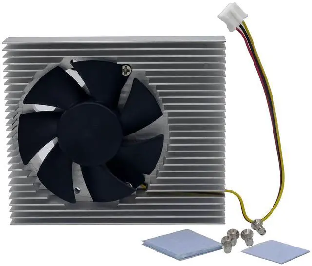 Main image of Barebone Cooling Radiator and Fan Set Designed for BPI-R3 Single Board Computer(Integrated Heatsink and Fan Design)