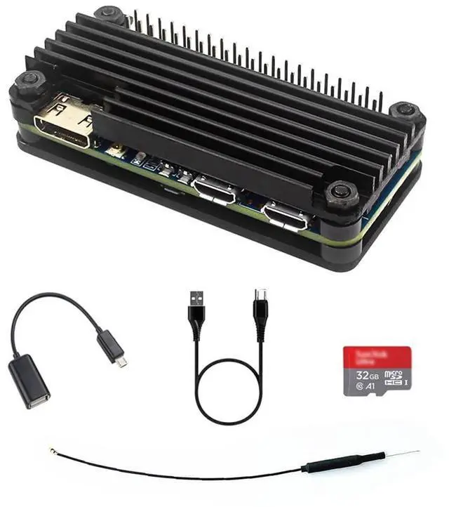 Main image of Banana pi M2 Zero Open Source Singal Board Computer, 512MB SDRAM Mini HDMI onboard WiFi (AP6212) & BT, Support Raspbian Android Armbian RetroPie Ubuntu (Metal Case Bundle)