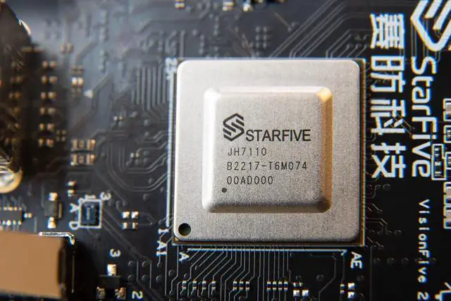 Alt view image 4 of 7 - StarFive VisionFive2 RISC-V Single Board Computer, 8G Super Early Bird with WiFi dongle, StarFive JH7110 with RISC-V U74, Dual LAN Port with 1x 10/100 Mbit and 1x 1Gbit (Version A)