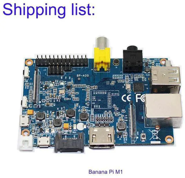 Alt view image 2 of 7 - Banana Pi BPI-M1 Allwinner A20 Support Freebsd, pfsense, OpenWRT Single Board Computer